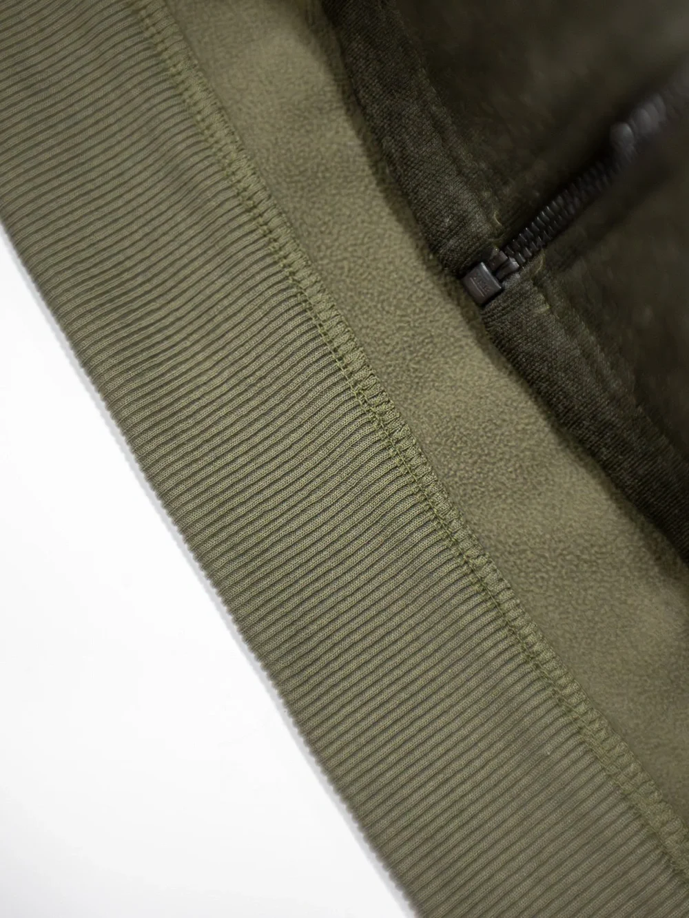 The North Face Olive Green Lightweight Zip Hoodie Jacket